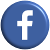 3D Facebook Icon, Flattened