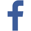 Facebook Icon, Blue